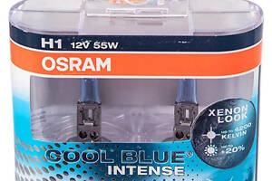Лампа головного світла Osram H1 55W 64150CBI Cool Blue Intense