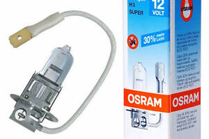 Лампа головного світла Osram H3 55W 64151SUP Super -202430%