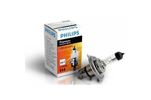 Лампа головного света Philips H4 60/55W 12342PR Premium -202430%