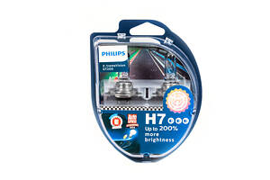 Лампа головного света Philips H7 55W 12972GT Racing Vision -2024200%