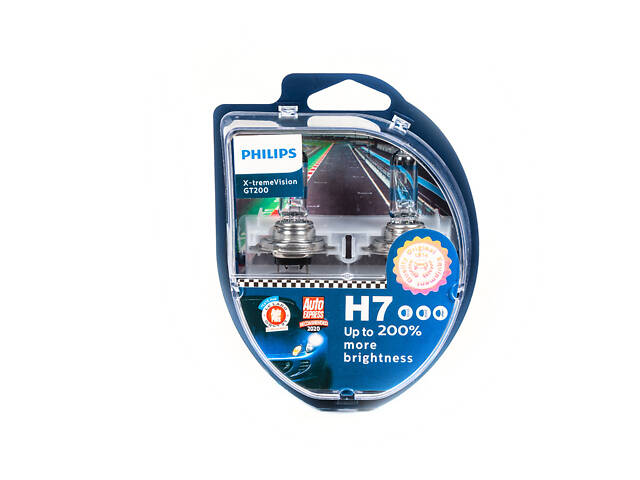 Лампа головного света Philips H7 55W 12972GT Racing Vision -2024200%