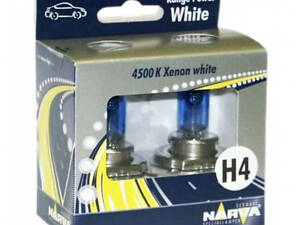 Лампа головного света Narva H4 100/90W Range Power White 48688