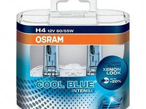 Лампа головного світла Osram H4 60/55W Cool Blue Intense 64193CBI