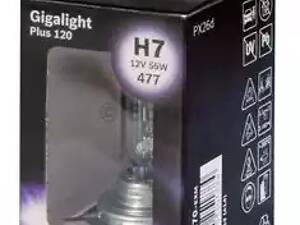 Лампа H7 55W 12V Gigalight Plus 120 бокс 1 шт. - кратн. 20 шт