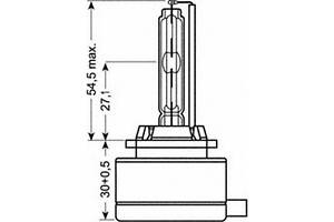 Лампа ксенонова Osram Original Xenarc D1S 85V 35W