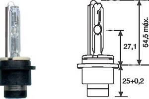Лампа ксеноновая D2S 85V 35W