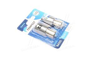 Лампа LED указ. поворотов и стоп-сигн. 12/24V BA15S 6SMD Non-polar WHITE 2шт. блистер <TEMPEST PLUS>