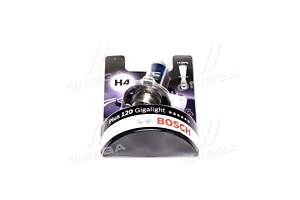 Лампа накаливания H4 12V 60/55W P43t GigaLight +120 (blister 1шт) (пр-во Bosch)