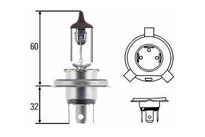Лампа накаливания H4 12V 60/55W