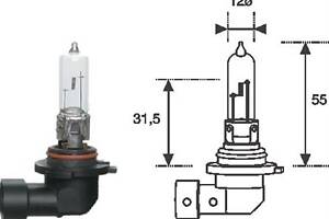 Лампа розжарювання HB3 12V 60W P20d 002577200000