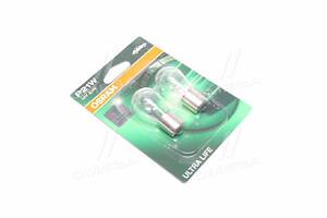 Лампа накаливания P21W 12V 21W BA15s Ultra Life (компл.) (пр-во OSRAM)