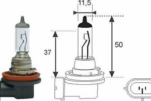 Лампа накаливания Range Power H4 12V 60/55W P43t 002549100000