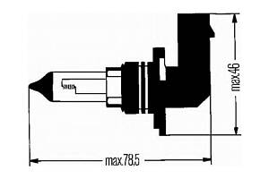 Лампа накаливания Standart HB4 12V 55W 8GH005636121