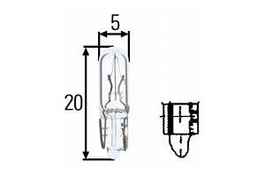 Лампа накаливания W12W 24V 12W 8GP002095241