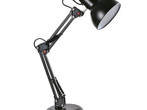 Лампа настольная на подставке LU-LN1-CAVALLI BLACK 60W E27 (основание металл) TM LUMANO