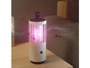 Лампа-пастка для комарів Побутова із зарядкою від Usb 1001 MOSQUITO LAMP, портативна