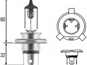 лампа накаливания, H4 12V 6055W P 43t HELLA 8GJ002525131 на AUDI A3 (8L1)