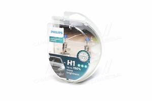 Лампа розжарювання H1 X-tremeVision Pro150 (+150) 12V 55W P14,5s (комплект) (вир-во Philips) 12258XVPS2 UA51