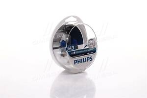 Лампа накаливания H3 12V 55W PK22s Diamond Vision 5000K (выр-во Philips) 12336DVS2 UA51