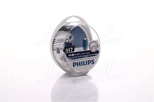 Лампа розжарювання H7 12V 55W PX26d Cristal Vision + 2x W5W 4300K (вир-во Philips) 12972CVS2 UA51