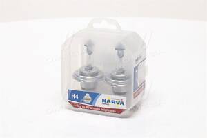 Лампа накаливания SET H4 12V 60/55 W P43t RANGE POWER +90 (к-т 2шт) (выр-во Narva) 48003S2 RU51