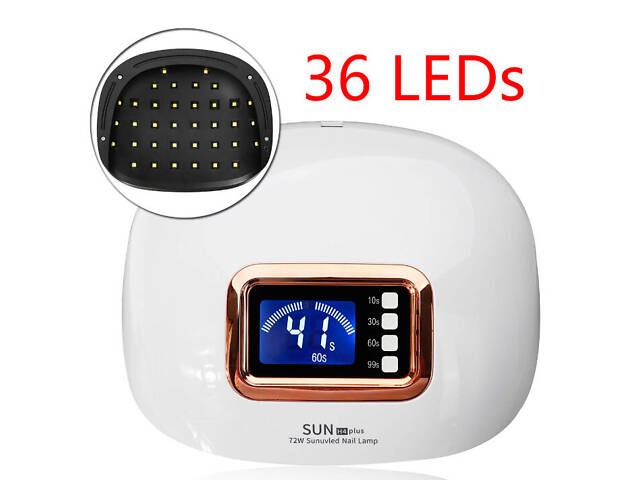 Лампа SalonHome T-SO30680 для сушіння гель-лаку Sun-H4 Plus - Фото 12