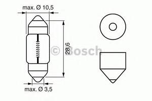 лампа standard 12v wv