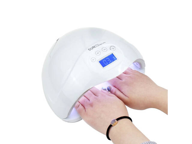 Лампа SUN T-Т152041 Sun-5 plus на 48W для манікюру та педикюру UV+LED - Фото 1