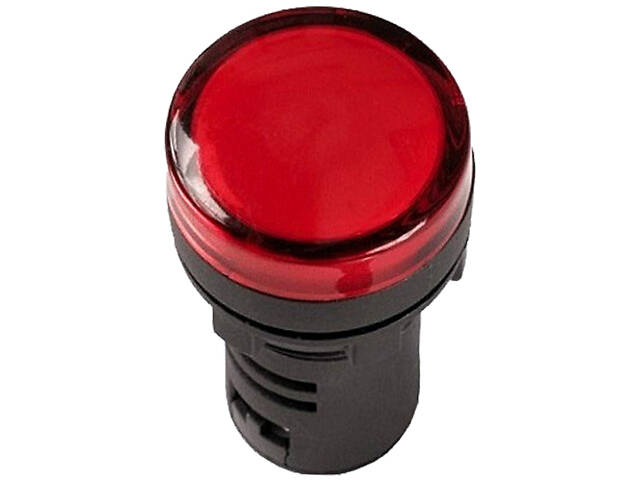Лампа сигнальная 22мм красный LED 220V AC [000000815] AD22-22DS CNC - Фото 1
