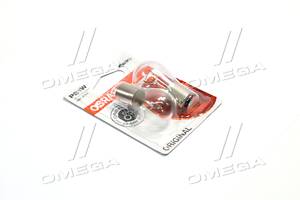 Лампа допоміжного освітлення Р21W 12V 21W ВА15s (2 шт) blister (пр-во OSRAM)