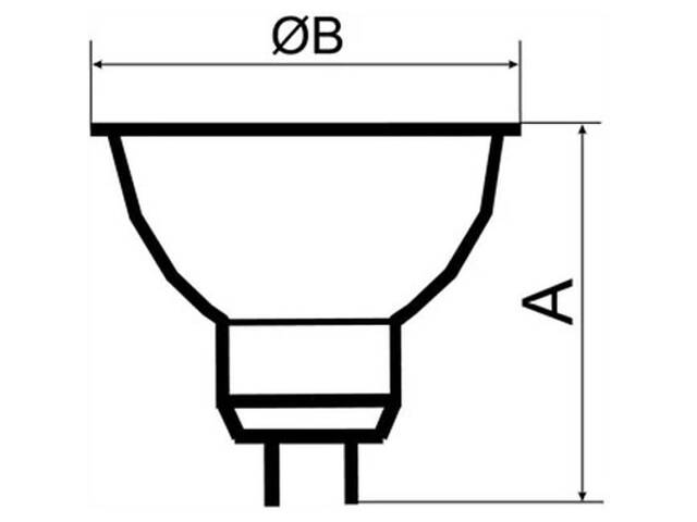 Лампочка Electrum MR-16 ELECTRUM 5W GU10 3000K (A-LR-0070) - Фото 2