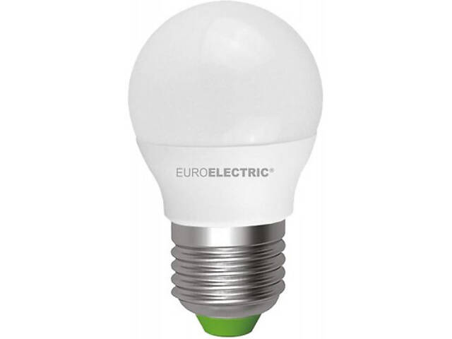 Лампочка EUROELECTRIC LED G45 5W E27 4000K 220V (LED-G45-05274(EE)) - Фото 1