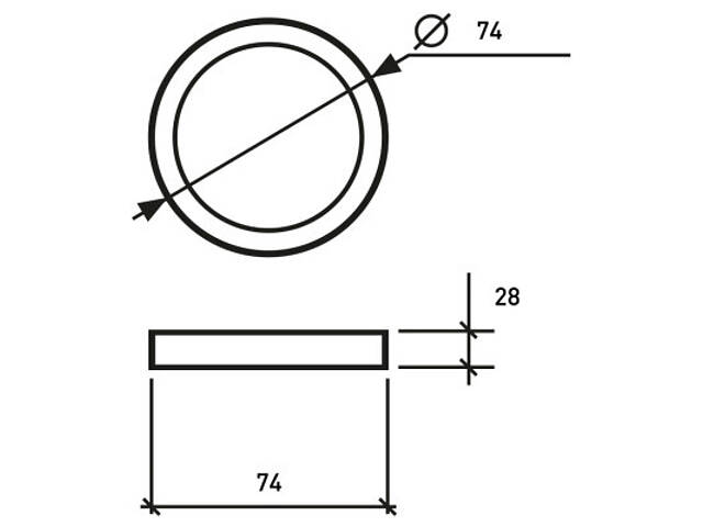 Лампочка Eurolamp LED GX53 12W 4000K (LED-GX53-1240(N)) - Фото 4