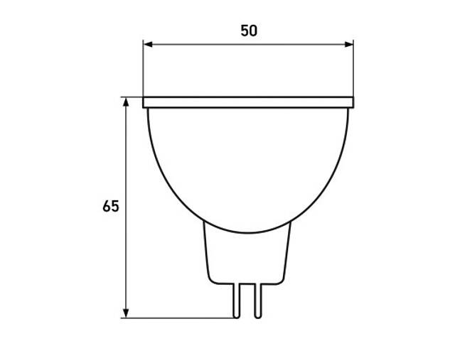 Лампочка Eurolamp LED SMD MR16 11W GU5.3 3000K (LED-SMD-11533(P)) - Фото 3