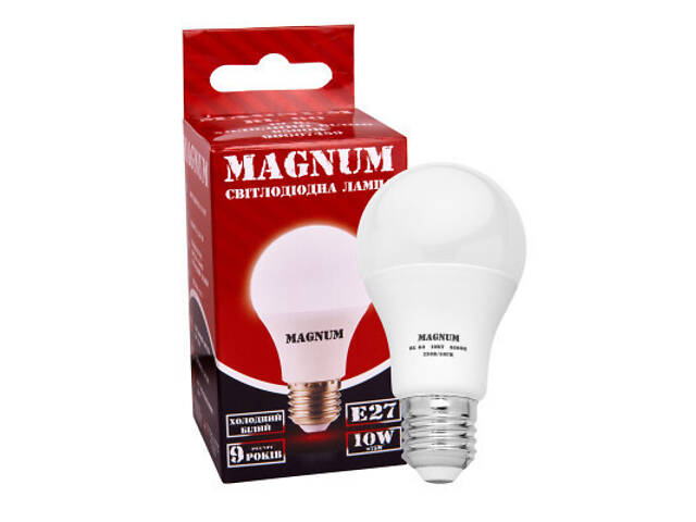 Лампочка MAGNUM BL 60 10 Вт 6500K 220В E27 (90024150) - Фото 2