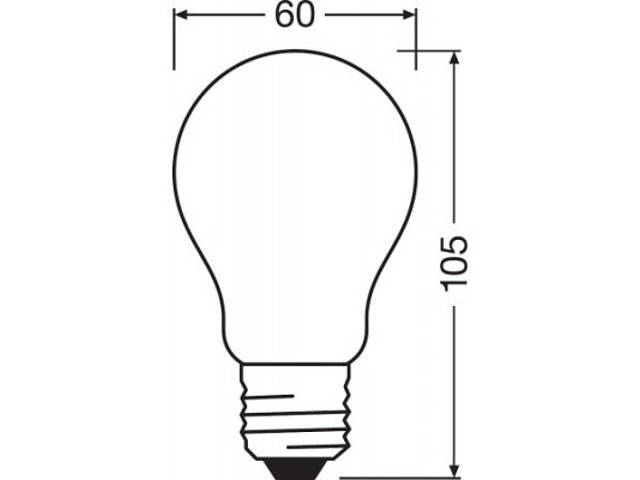 Лампочка Osram SST CLAS A 100 12 W/4000K E27 (4058075434707) - Фото 3