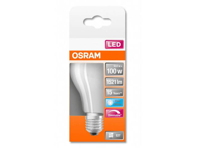 Лампочка Osram SST CLAS A 100 12 W/4000K E27 (4058075434707) - Фото 4