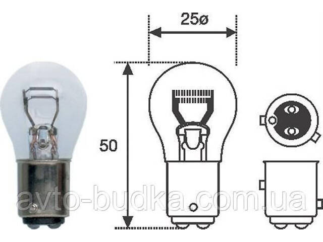 Лампочка P21/4W M Marelli 008529100000