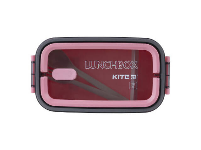 Обідній контейнер дитячий Kite 700 мл, рожевий (K23-182-3) - Фото 2