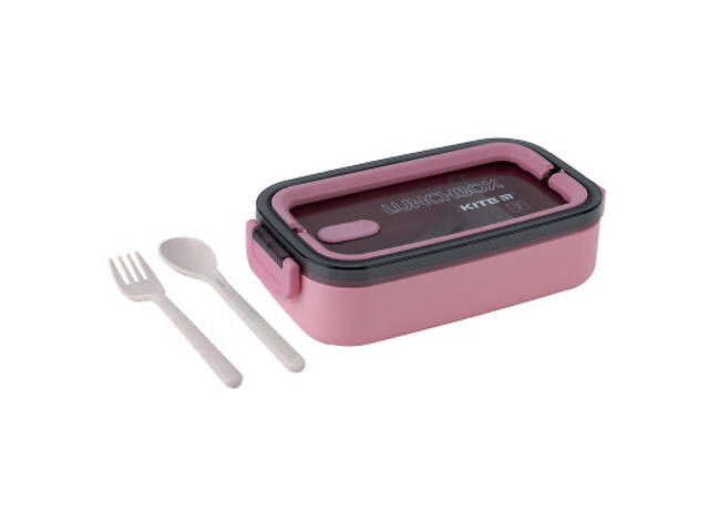Обідній контейнер дитячий Kite 700 мл, рожевий (K23-182-3) - Фото 6