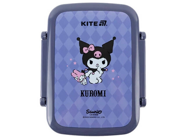 Дитячий ланч-бокс Kite Kuromi HK-2, 420 мл (HK25-160-2) - Фото 2