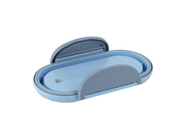 Дитячий ланч-бокс Kite з роздільником 1000 мл, блакитний (K23-185-2) - Фото 6