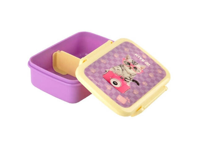 Дитячий ланч-бокс Kite Studio Pets 420 мл (SP25-160) - Фото 4
