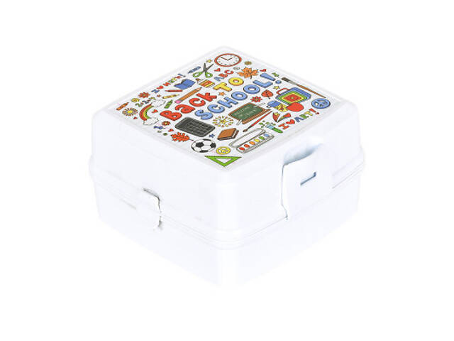 Ланч-бокс Irak Plastik Білий (13232) - Фото 1