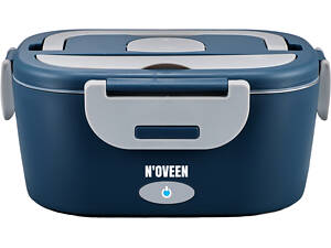 Ланч-бокс Noveen LB745 City 230х160х105 мм Синьо-сірий