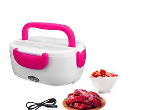 Ланч бокс із підігрівом LunСh Heater LHB-12V-Pink 1,2 л рожевий