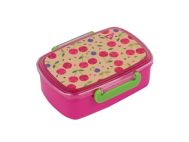 Ланч-бокс YES Cherry 707444 750 мл - Фото 1
