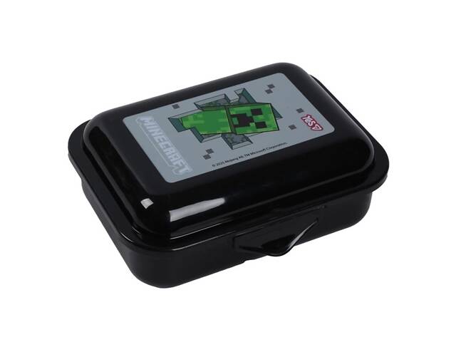 Ланч-бокс YES Minecraft Black 708599 280 мл - Фото 1