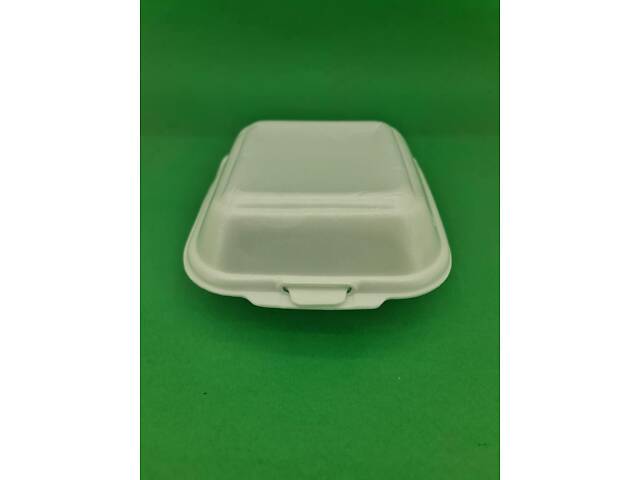 Ланч-бокс из вп (150*152*60*) белый ВПС-6 (250 шт) - Фото 1