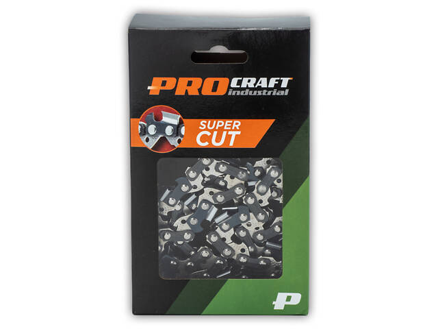 Цепь для цепной пилы Procraft, 59 звеньев шаг 3/8 'Lp, ширина 0,050', коло. - Фото 1